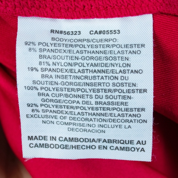 Nike Red Running Tank Top Size M - Picture 5 of 5